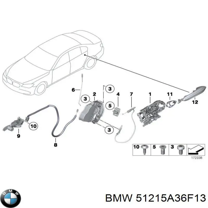 51215A36F13 BMW 