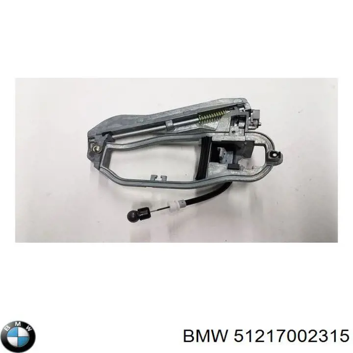 Кришка ручки двері зовнішньої, передньої лівої BMW 51217002315 ціна, від 6.22 USD