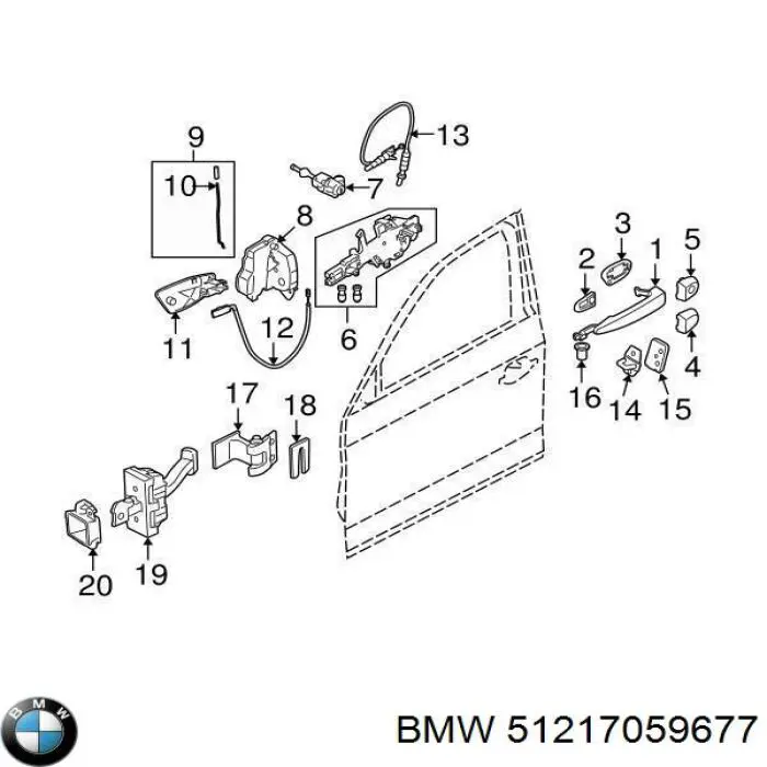  BMW 7059677 ціна, від 5.07 USD