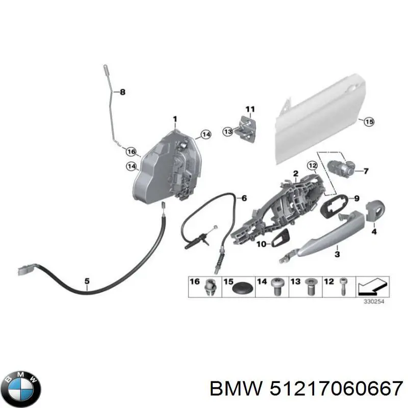  BMW 51217060667 ціна, від 2.37 USD