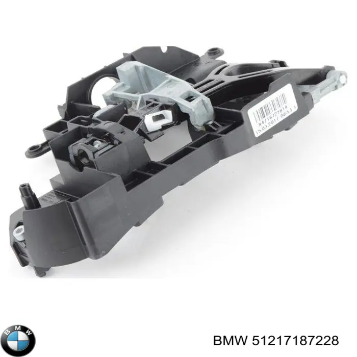 7187228 BMW Тримач зовнішньої ручки дверей, правих дверей