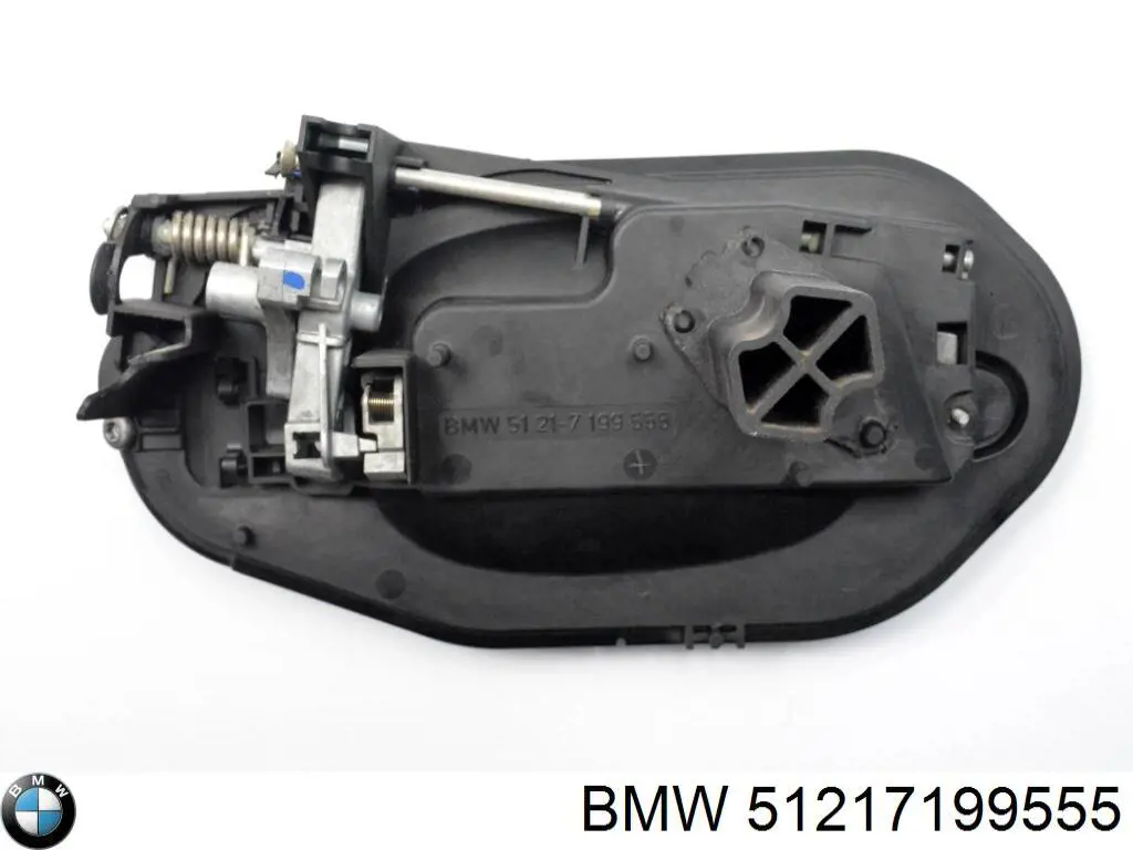 Тримач зовнішньої ручки дверей, передньої лівої BMW 51217199555 ціна, від 12.67 USD