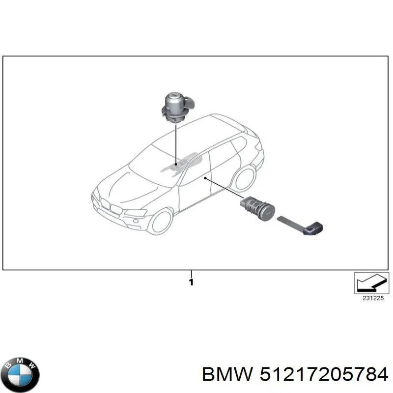  51217205784 BMW