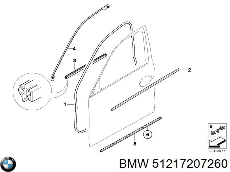  BMW 51217057436 ціна, від 15.20 USD