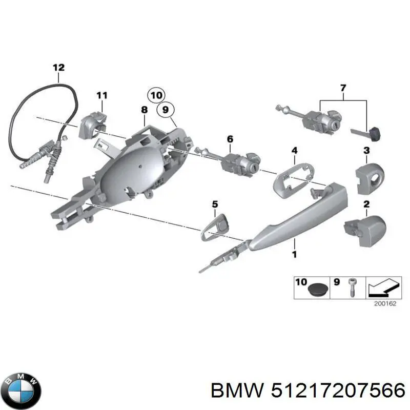  BMW 51217207566 ціна, від 349.02 USD