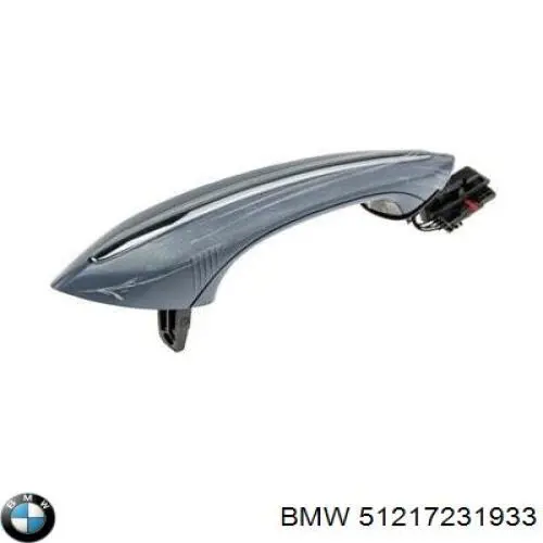 Ручка задньої двері зовнішня ліва BMW 51217316383 ціна, від 41.44 USD