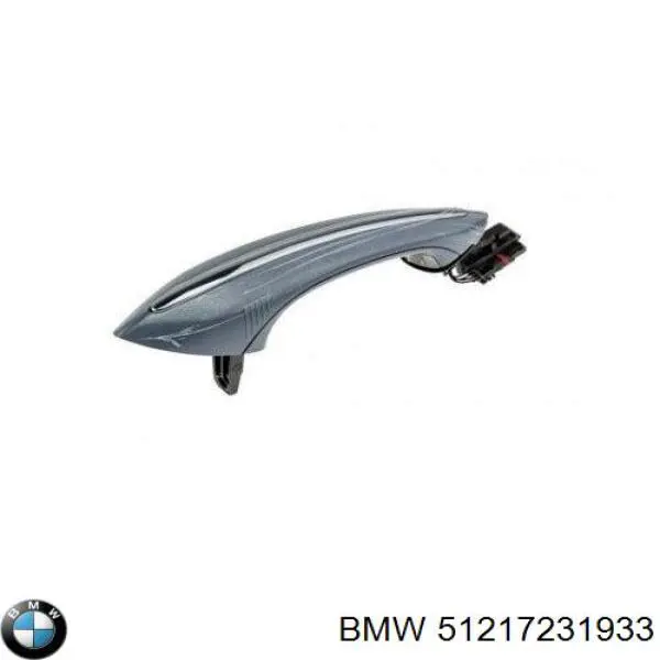 Купити 51217231933 BMW Ручка задньої двері зовнішня ліва