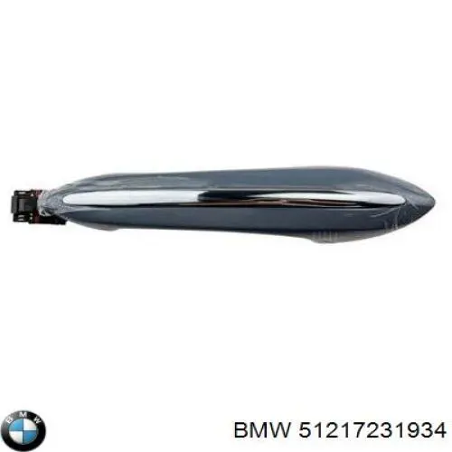 Ручка дверей правих, зовнішня, перед/зад на BMW 7 (F01, F02, F03, F04)