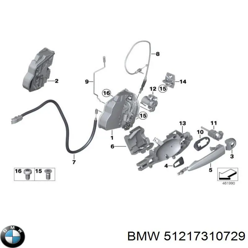  BMW 51217310729 ціна, від 38.00 USD