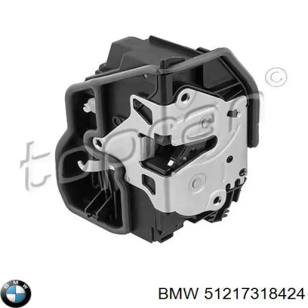 Замок передніх пасажирських дверей BMW 51217318424 ціна, від 47.51 USD