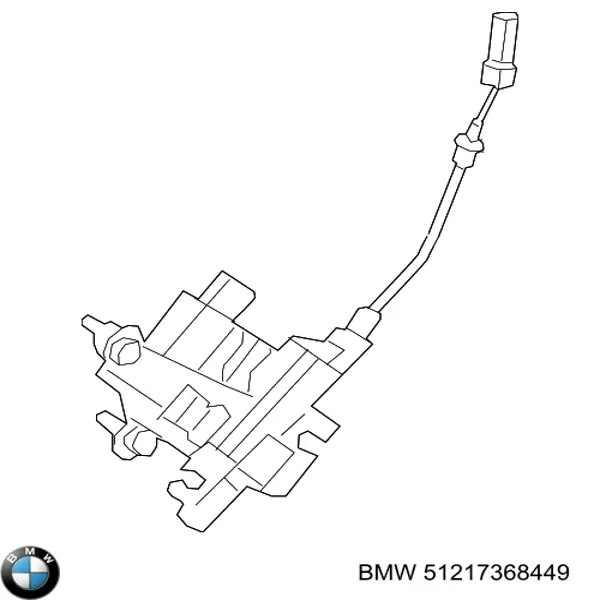 51217368449 BMW Замок водійських дверей