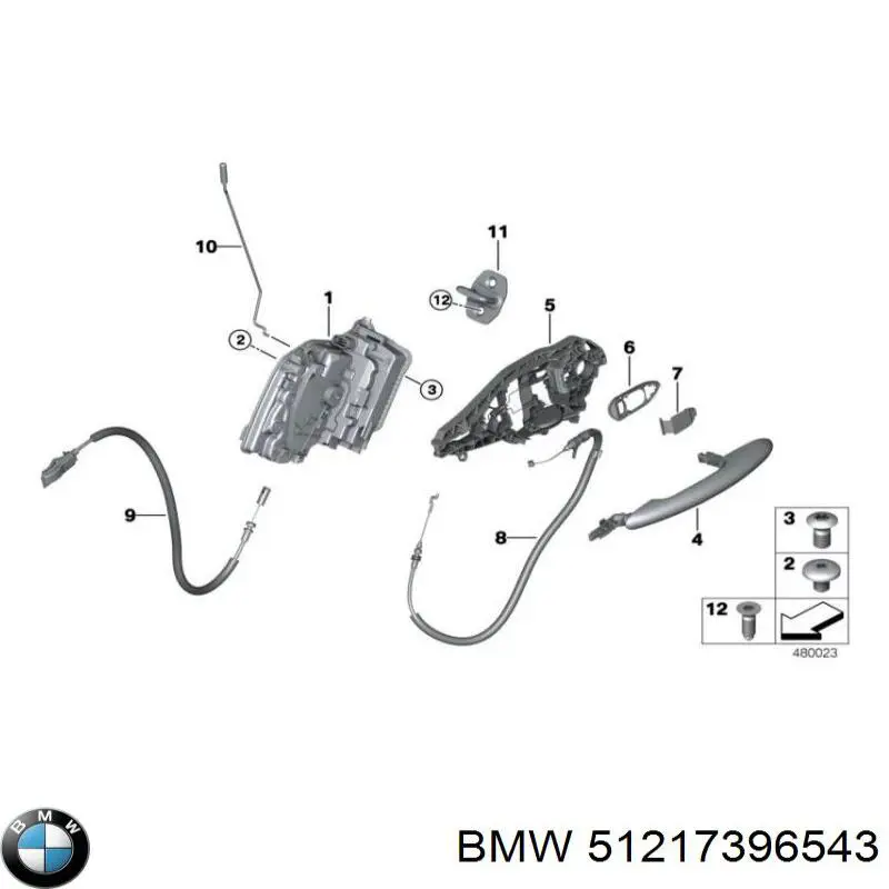  BMW 51217396543 ціна, від 6.33 USD