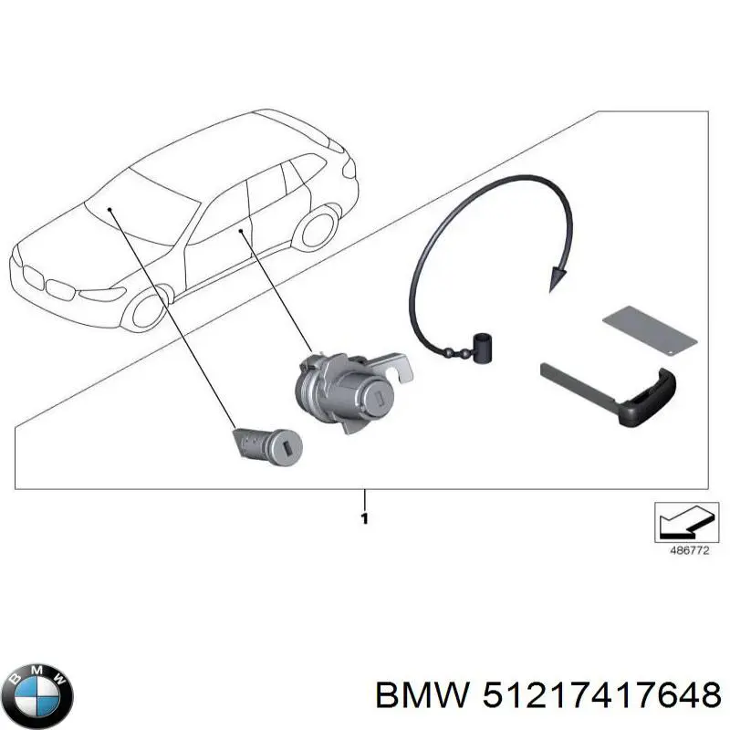  BMW 51217417648 ціна, від 51.94 USD