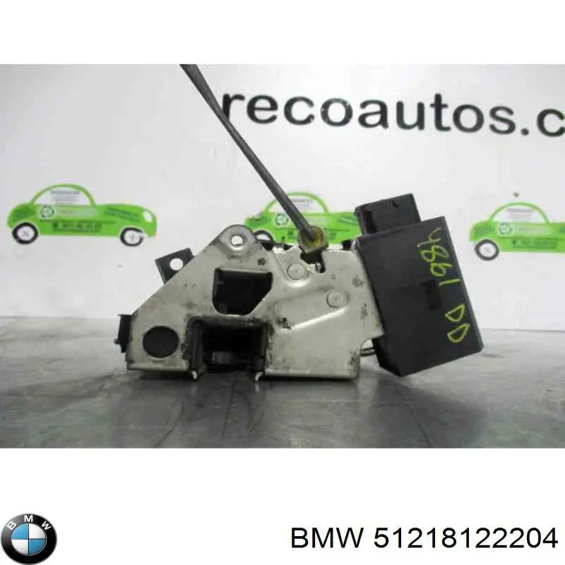 51218122204 BMW Замок двері правої передньої