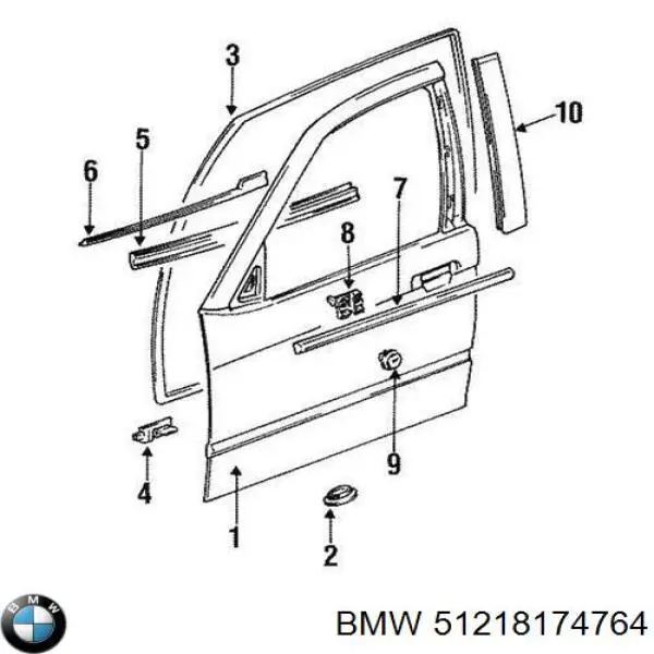 51218174764 BMW 