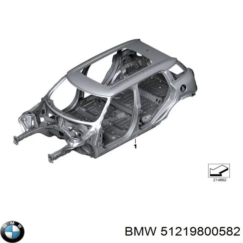 Обмежувач відкриття дверей, передній BMW 51219800582 ціна, від 8.81 USD