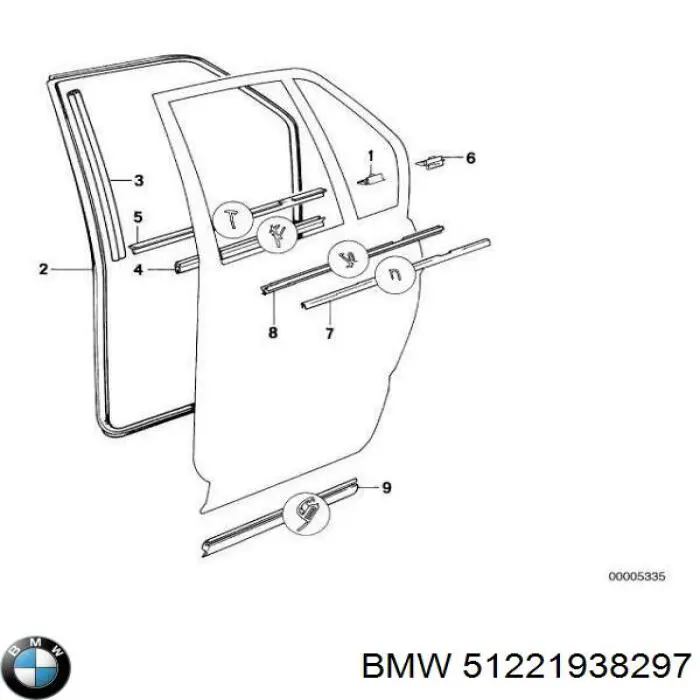 51221938297 BMW 