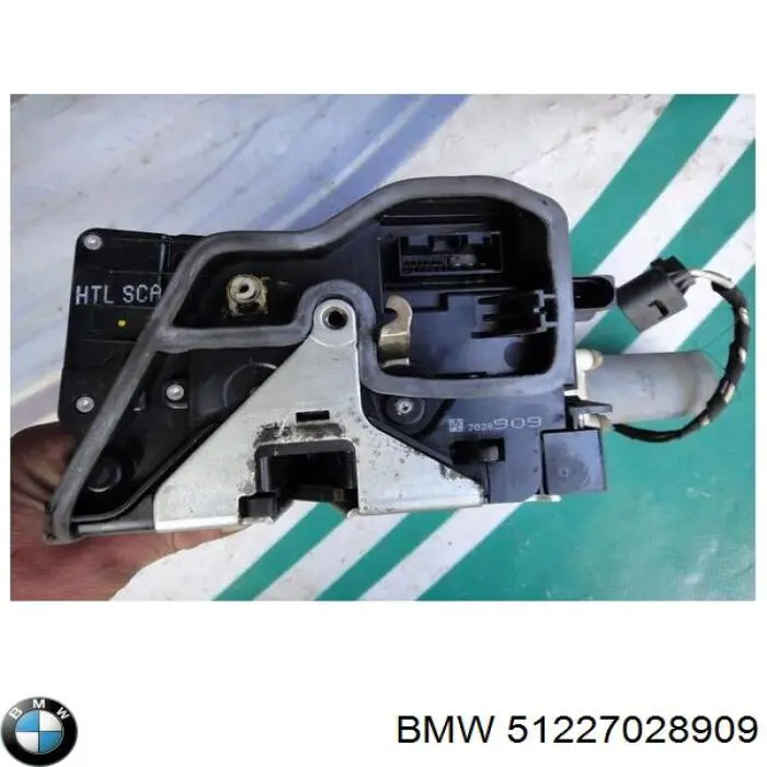 51227202127 BMW Замок задніх дверей, лівих