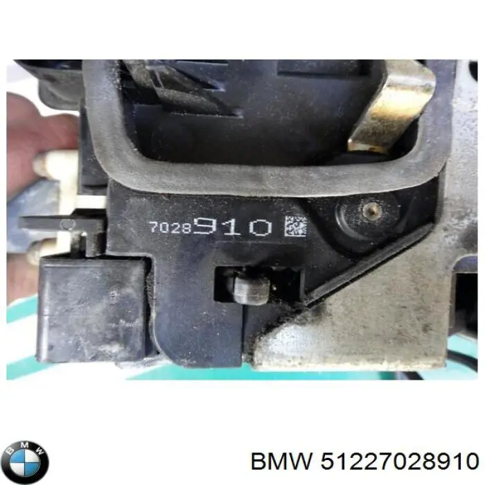 Замок задньої дверї, правої BMW 51227202128 ціна, від 50.67 USD