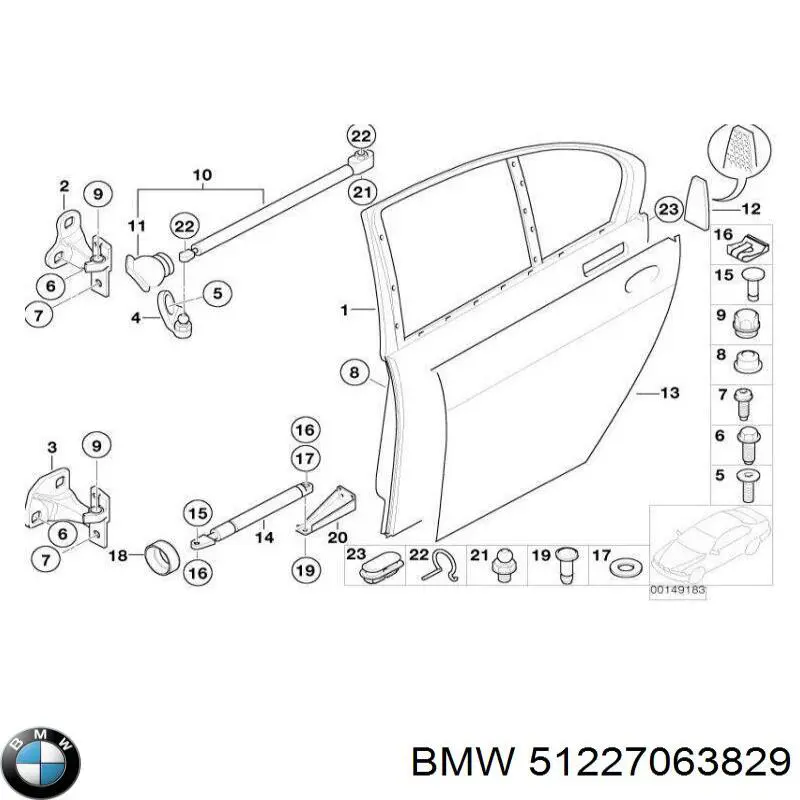 51227063829 BMW 