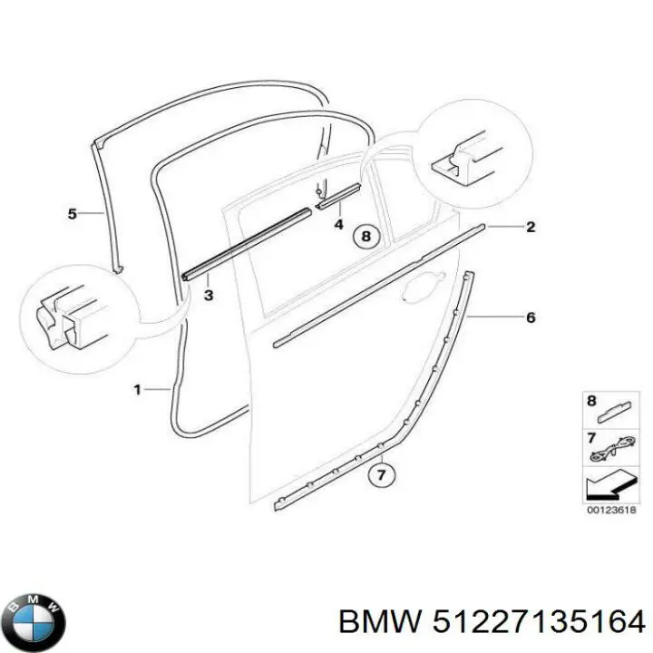 Купити 51227135164 BMW 