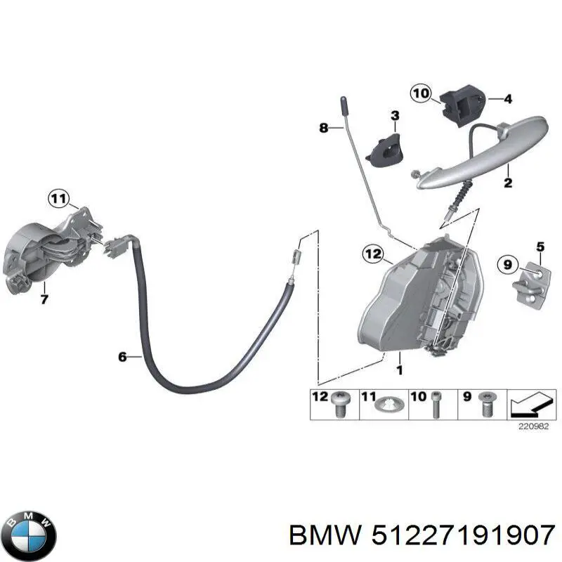 51227191907 BMW 