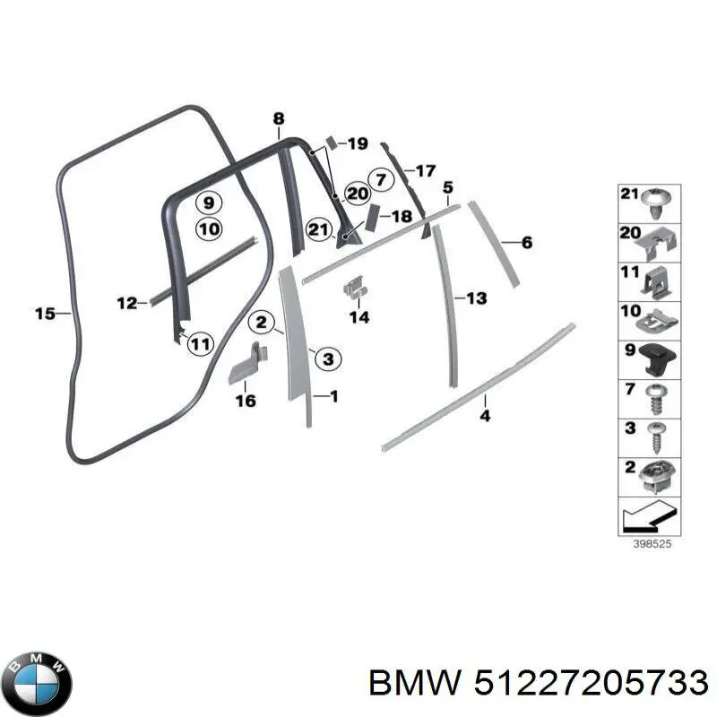 51227205733 BMW 