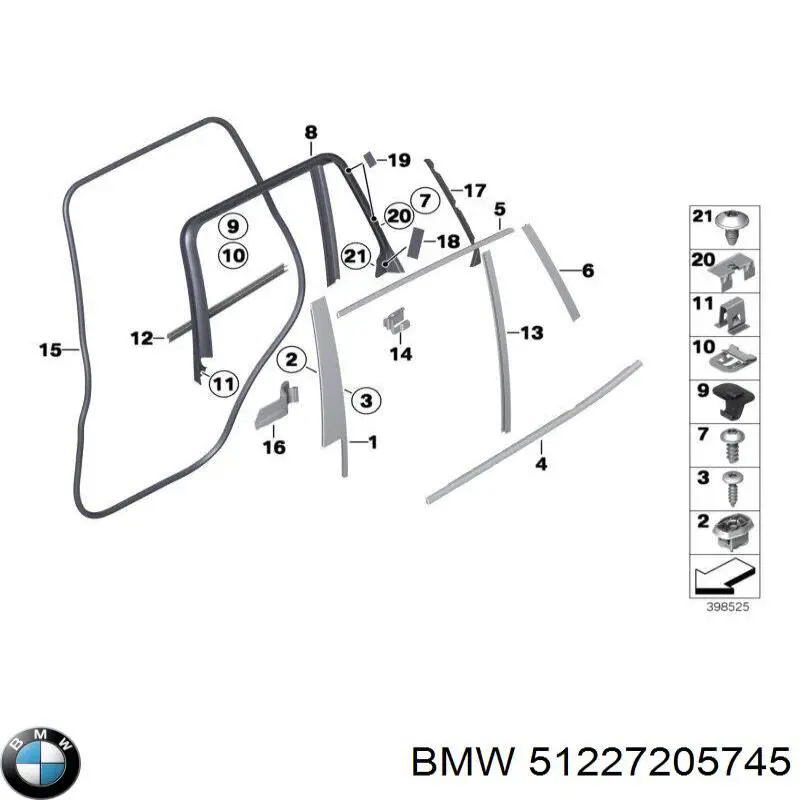 51227205745 BMW 