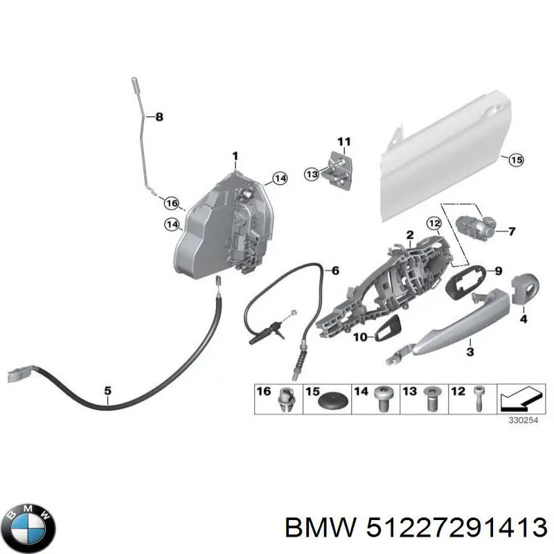  BMW 51227291413 ціна, від 3.01 USD