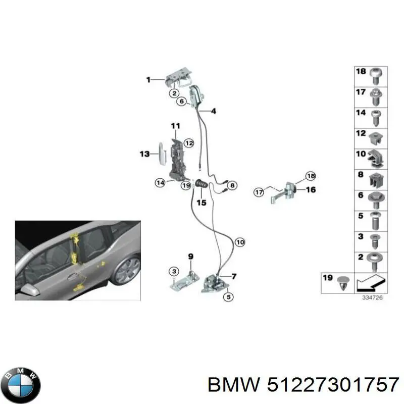 51227301757 BMW 