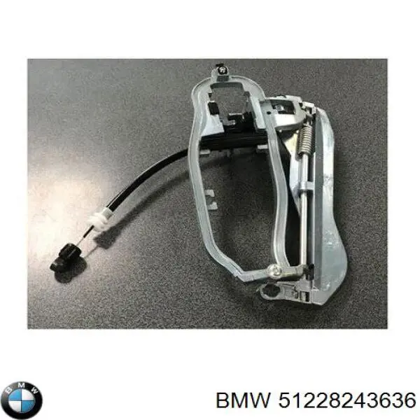 Купити 51228243636 BMW Тримач зовнішньої ручки дверей, задніх правих