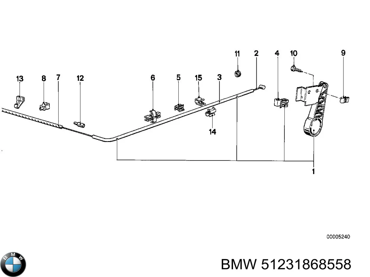 51231868558 BMW 