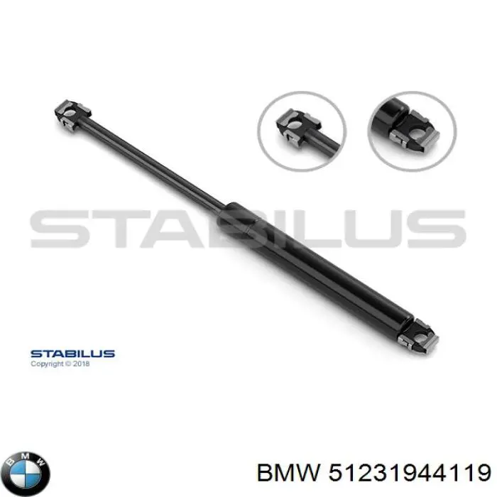 51231944119 BMW Стійка капота