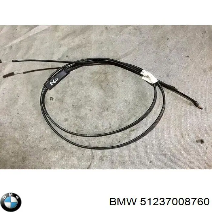 Трос відкриття капота, задній 7105157 Autotechteile