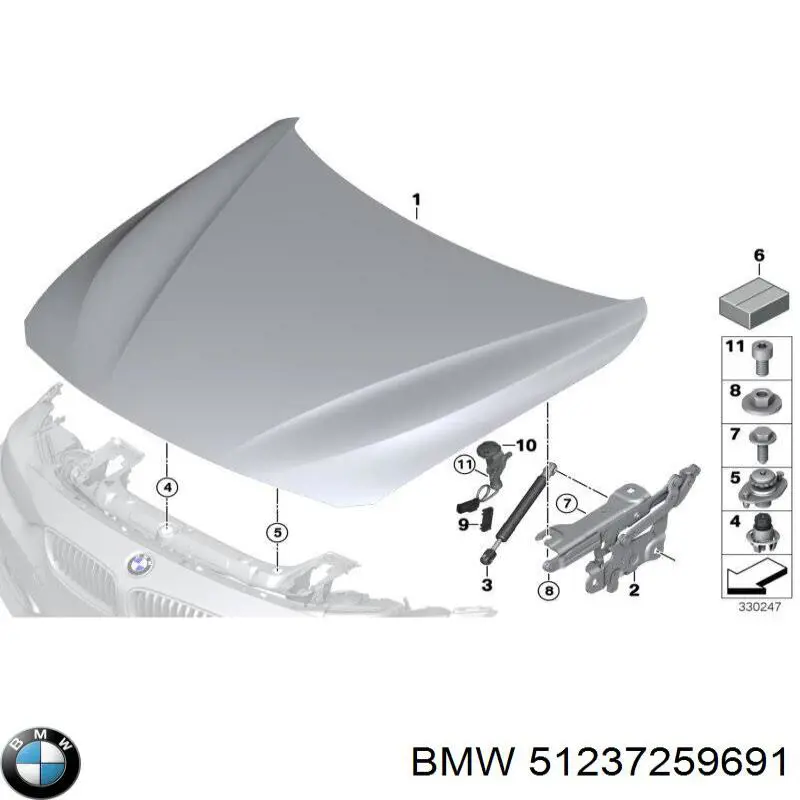  51237259691 BMW