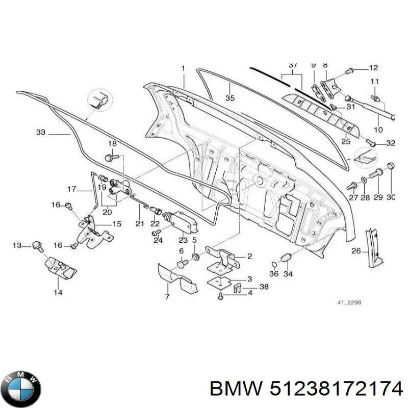 51238172174 BMW 