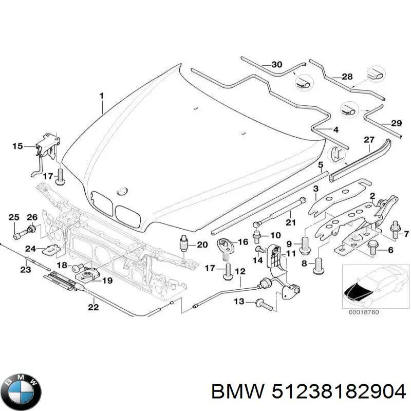 51238182904 BMW 