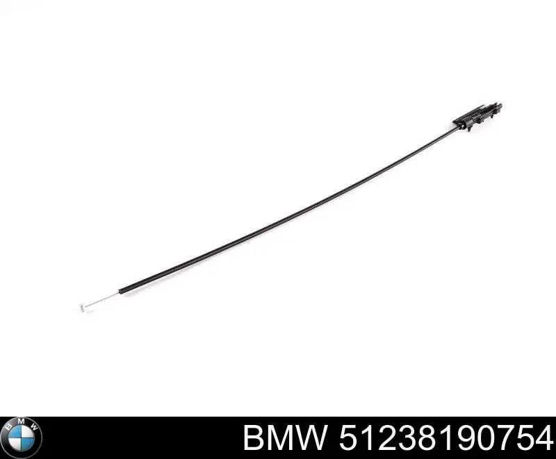 Купити 51238190754 BMW Трос відкриття капота, задній