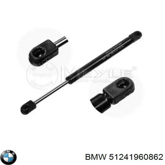 Амортизатор двері задньої BMW 51241960862 ціна, від 7.51 USD