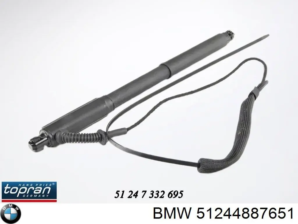 Амортизатор кришки багажника BMW 51244887651