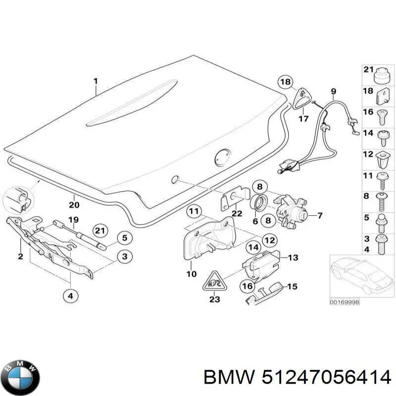 0285002064 Bosch Датчик подушки безпеки