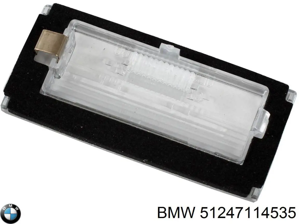 51247114535 BMW Ліхтар освітлення номерного знака