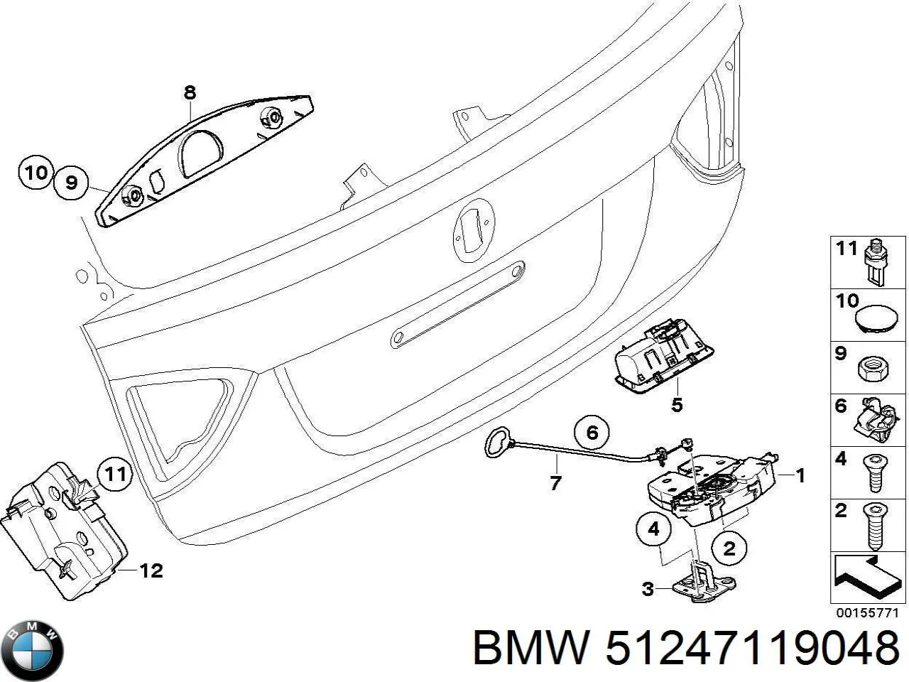  BMW 51247119048 ціна, від 74.49 USD