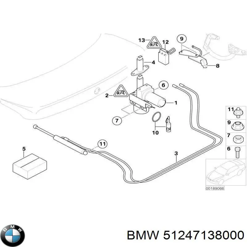  BMW 51247138000 ціна, від 177.37 USD