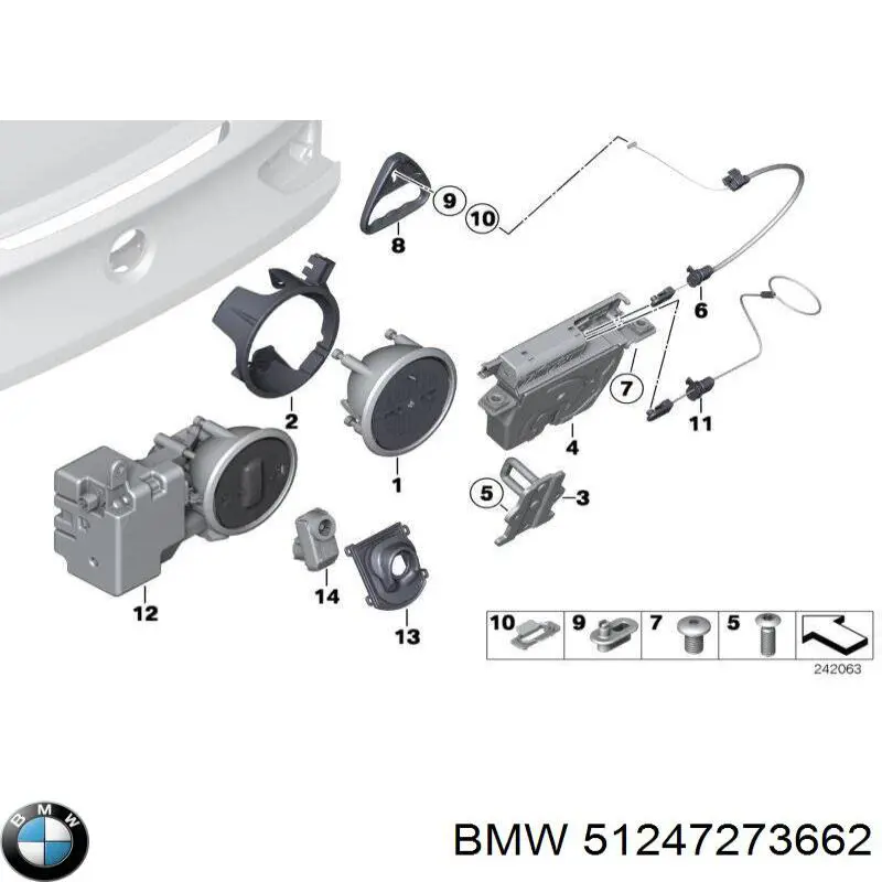  BMW 51247273662 ціна, від 22.69 USD
