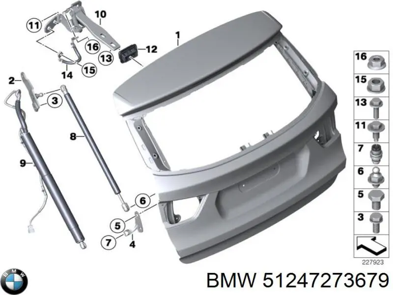  BMW 51247273679 ціна, від 19.00 USD