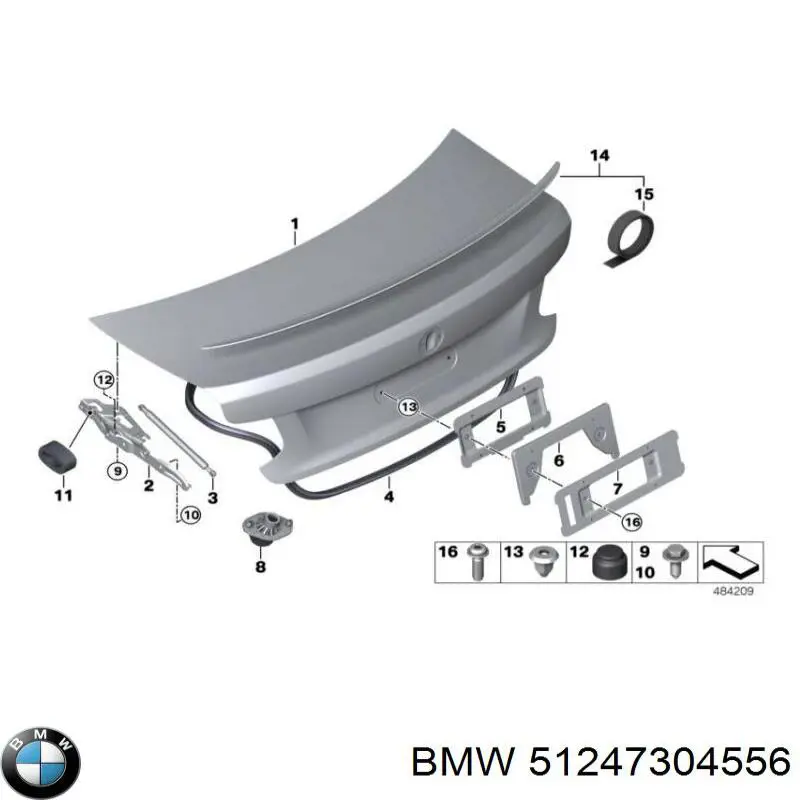Купити 434042 Stabilus Амортизатор двері багажника
