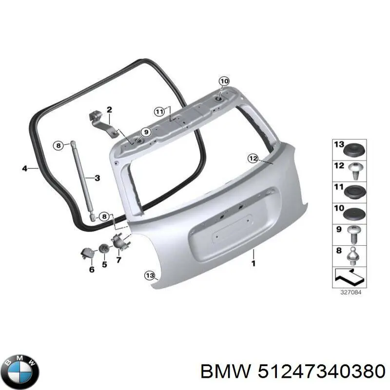  BMW 51247340380 ціна, від 5.70 USD