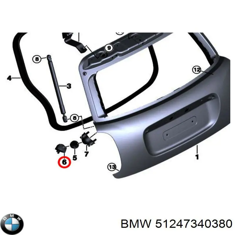 Купити 51247340380 BMW 