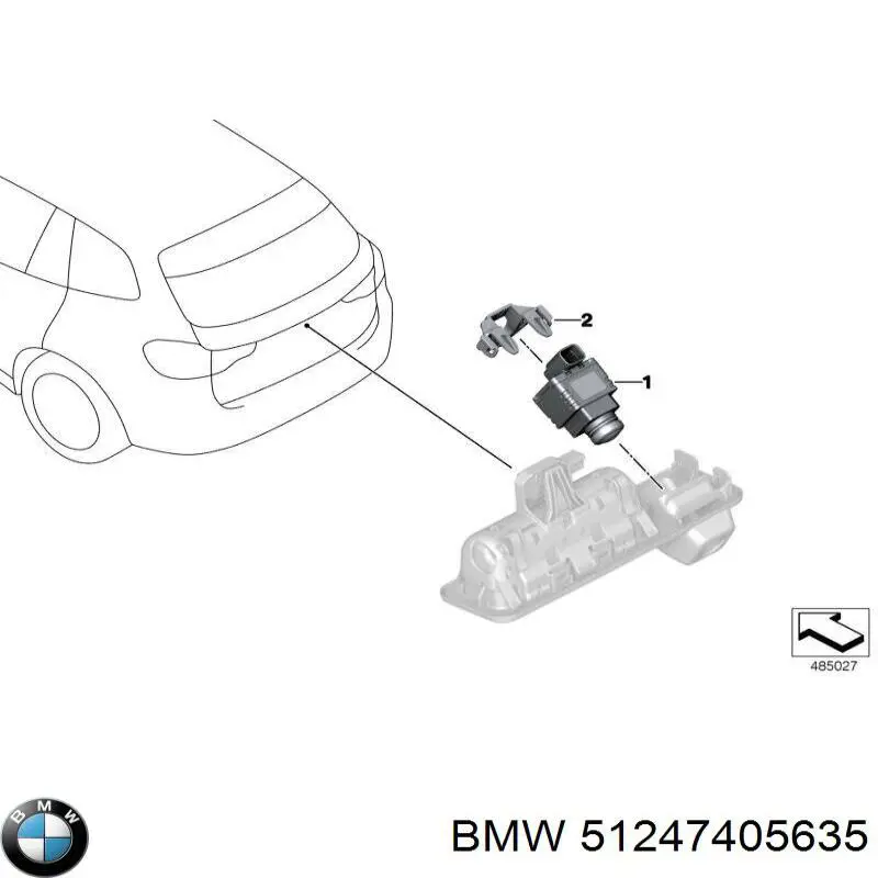 Купити 51247405635 BMW Модуль керування камерою